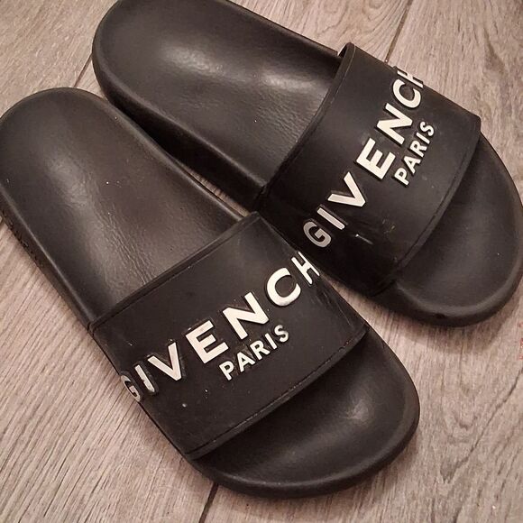 Givenchy Black Slide Sandals for Women Size 39 - Picture 2 of 8